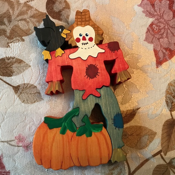 3 Halloween Wooden Puzzles Decor - Picture 3 of 5